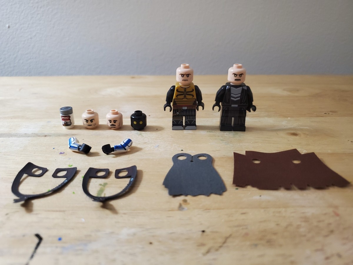 LEGO Star Wars Custom Printed Minifigures, Parts, and Accessories