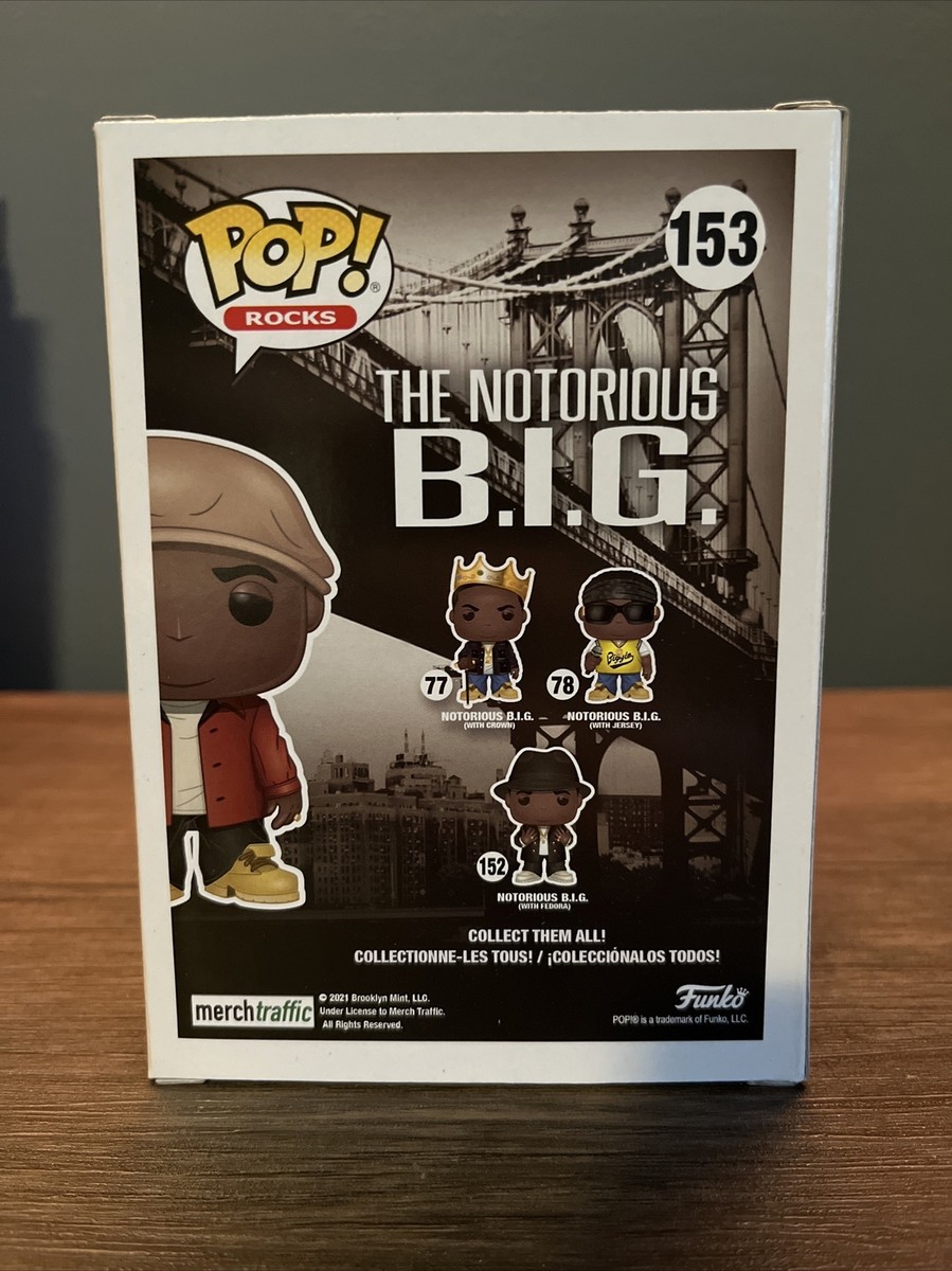 LIMITED 5000 PIECE: Notorious B.I.G. Funko POP! Hot Topic Exclusive | eBay