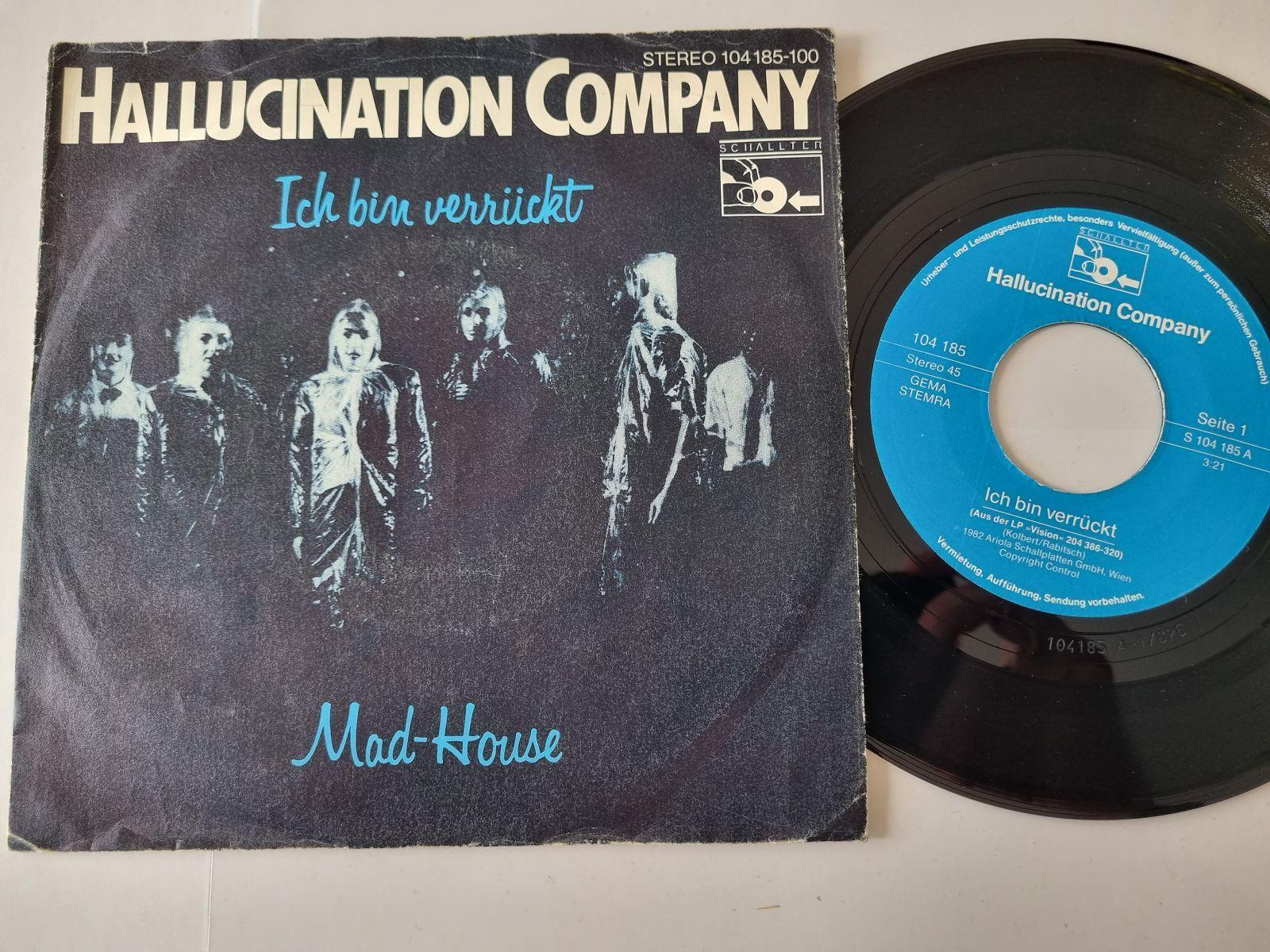 7"" Single Hallucination Company - Ich bin verrückt Vinyl Germany
