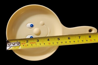 Vintage Frying Pan Pretend Educational Kitchen Smily Face Vintage Frying Pan Pretend Educational Kitchen Smily Face