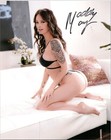 Maddy May Hot Sexy Adult Model Autographed Signed 8x10 Photo COA Proof 12 — photo 1