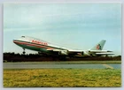 Airplane Postcard American Airlines Boeing 747-123 Take Off HU4