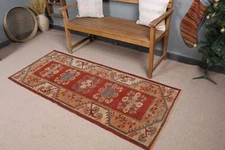 Vintage Rugs, 2.6x6.1 ft Accent Rugs, Turkish Rugs, Floor Rugs, Wool Rug