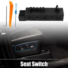 1 Set Seat Control Switch 25974715 Recliner Switch for GMC Sierra for Chevrolet