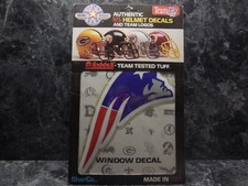 1 new england patriots authentic helmet decal by riddell very rare
