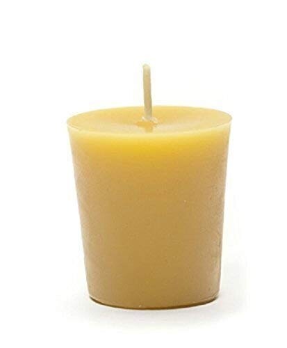 Raw Organic Beeswax Votive Candle 12 Pack