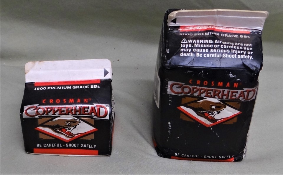 Crosman Copperhead Pellets/BBs, .4.5MM/.22 Cal., Over 10,000 BBs, NOS eBay