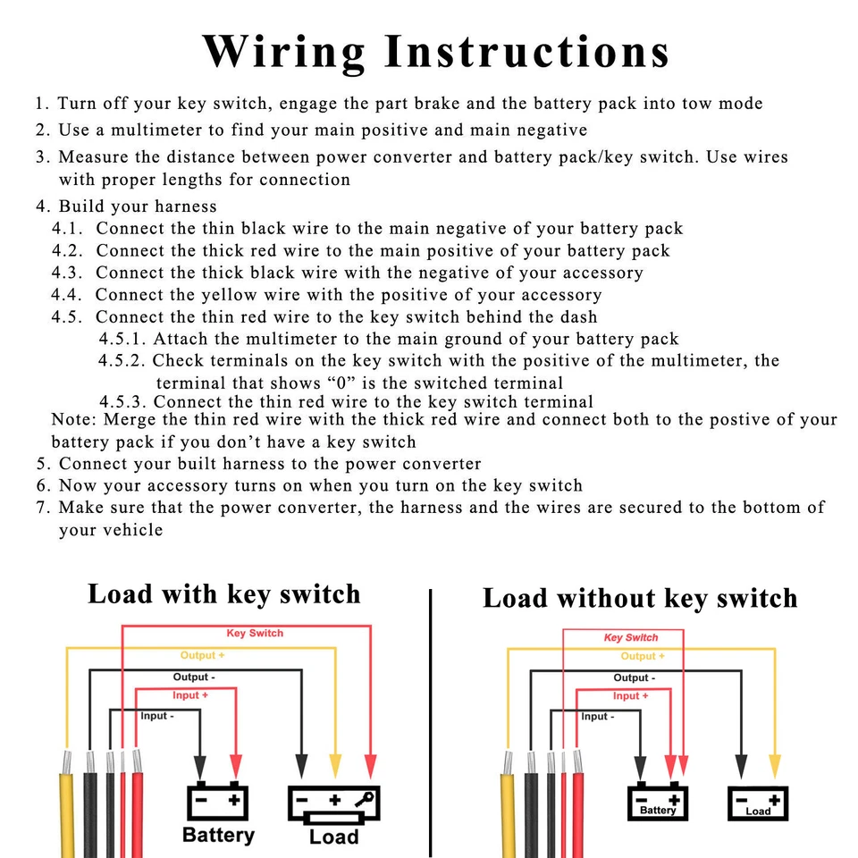 Pro Chaser DC-DC 36V 48V Voltage Converter Regulator Reducer to 12V 360W 30A - Image 4 of 4