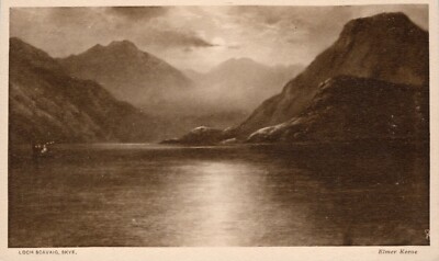 112/53 AK LOCH  SCAVAIG SKYE.   - ELMER KEENE - CHARLES WORCESTER & Co BRISTOL