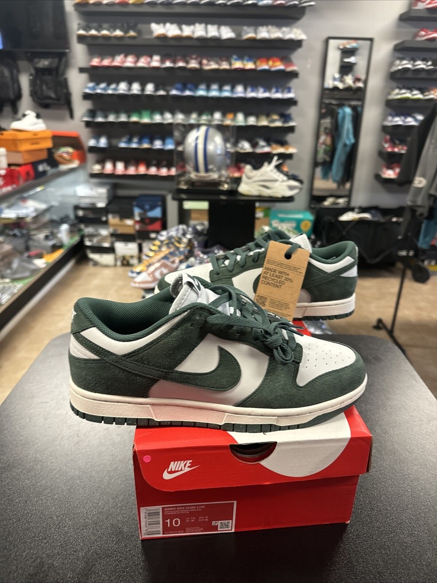 NEW Nike Dunk Low Next Nature 'Green Suede' | Women Sizes 10 NEW Nike Dunk Low Next Nature 'Green Suede' | Women Sizes 10