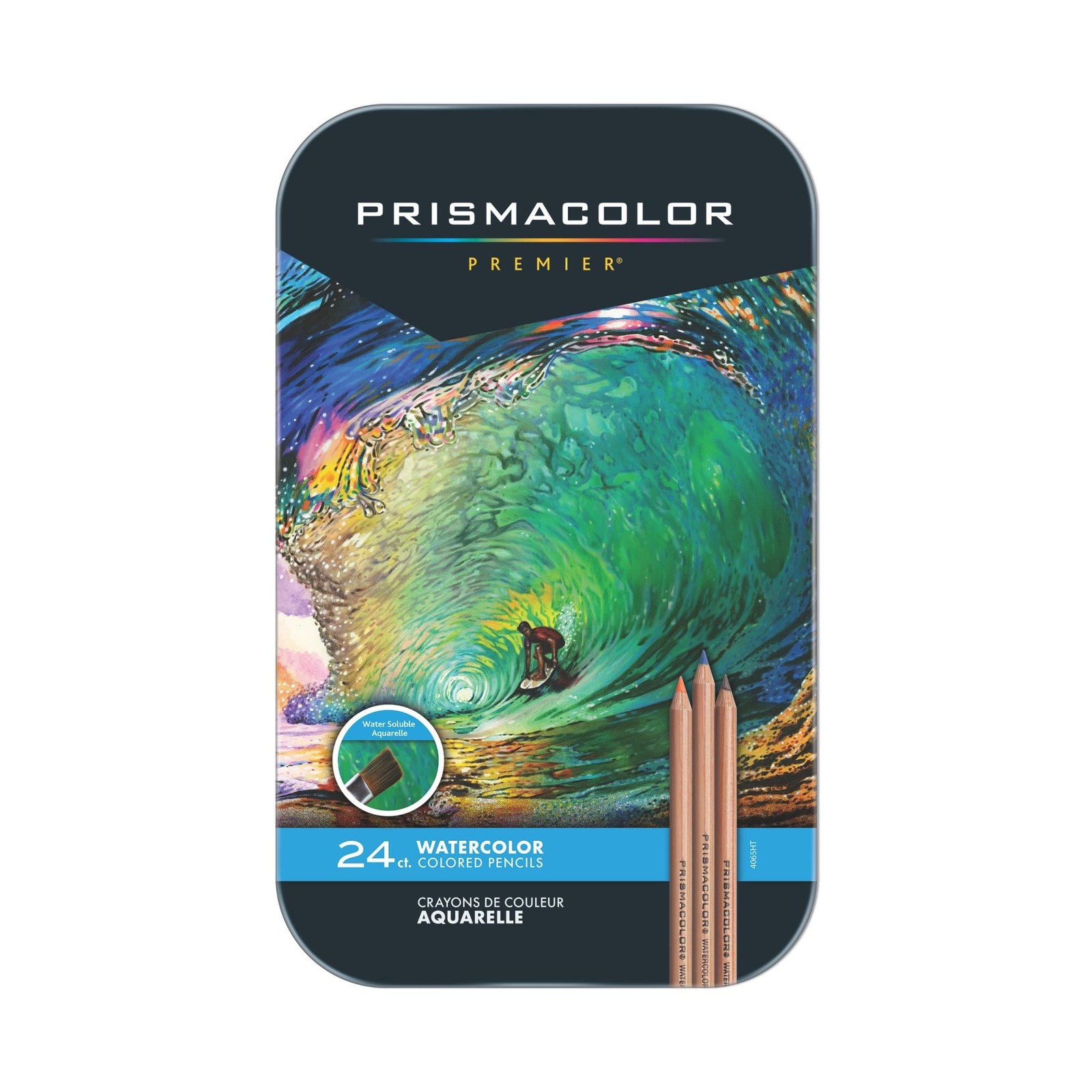 Prismacolor Premier Water-Soluble Colored Pencils, 24 Pack, 