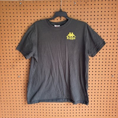 Kappa Green Ables T-Shirt Forest Green Yellow Men s Large