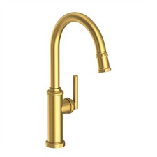 Newport Brass 3190-5113-04 - Heaney Pull-down Kitchen Faucet Satin Brass PVD