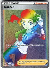 Ballerina (segreta) 274/264 Pokemon SWSH08: Fusion Strike Holo Secret rara quasi nuova
