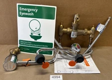 Guardian Equipment G1805 Deck Mounted Emergency Eyewash Station w/ G6020 Valve