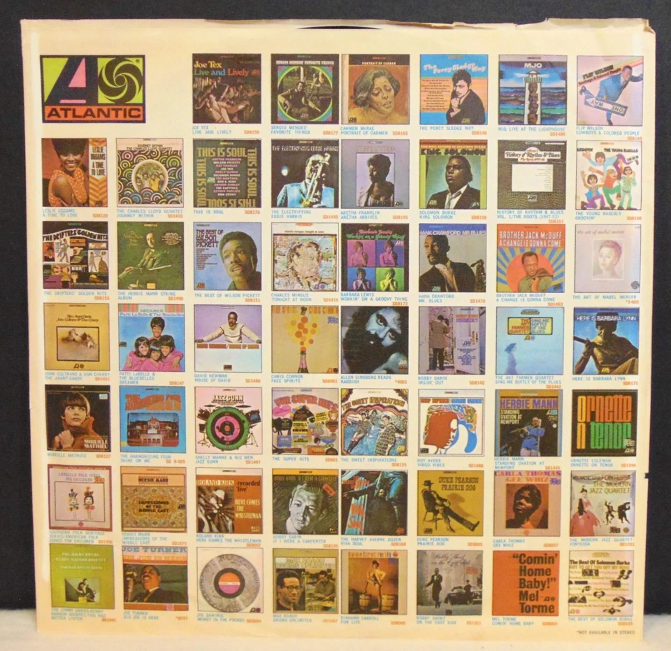 Various – The Super Hits, Vol. 3 - 1968 Atlantic Rock/Funk Compilation LP EX/VG+ - Image 3 of 4