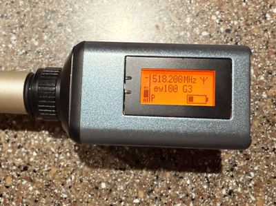 Sennheiser SKP-100 EW 100 G3 Plug on Transmitter