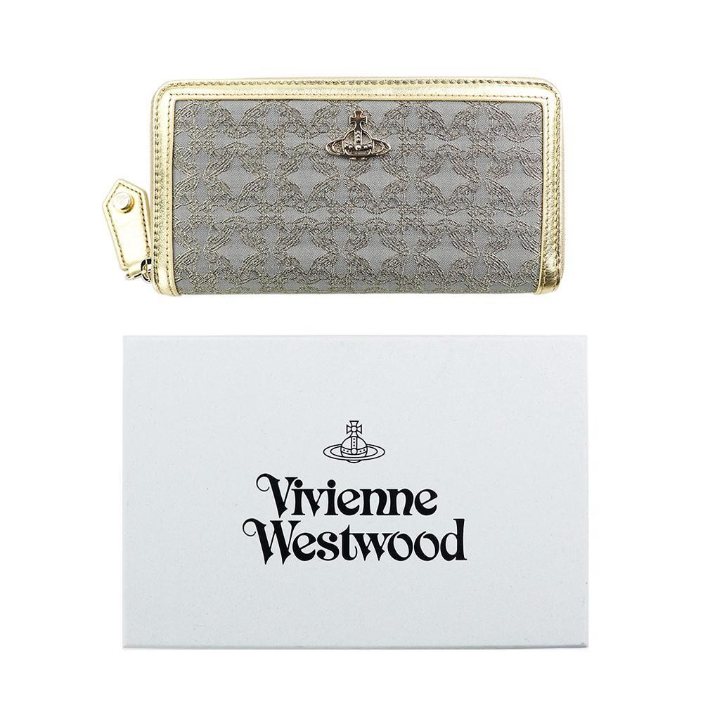 Vivienne Westwood｜LONG WALLETS (CLASSIC ZIP ROUND WALLE Vivienne Westwood Long Wallet Round Zipper Gold Grey Orb | eBay