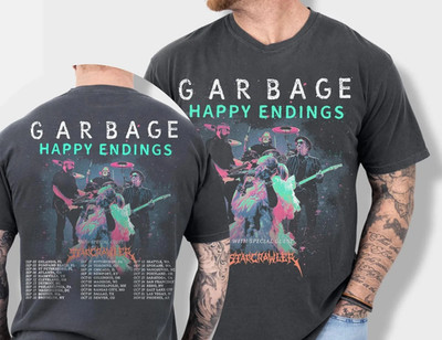 Garbage Happy Ending Tour tee T Shirt Unisex S-5XL