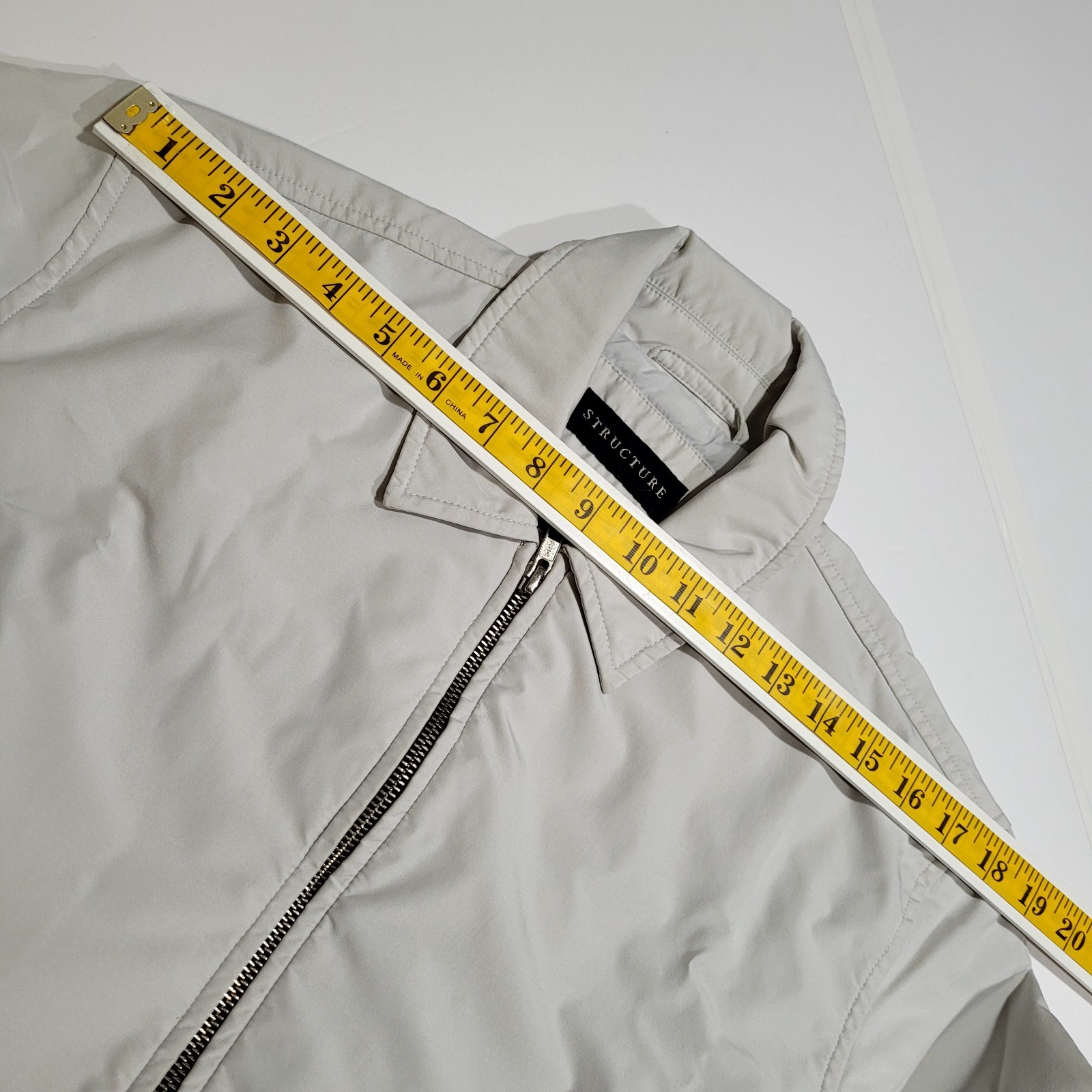 Structure Collared Jacket Windbreaker Lightweight… - image 7