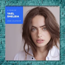 Yael Shelbia 2026 Wall Calendar 12-Month Celebrity Photo Calendar