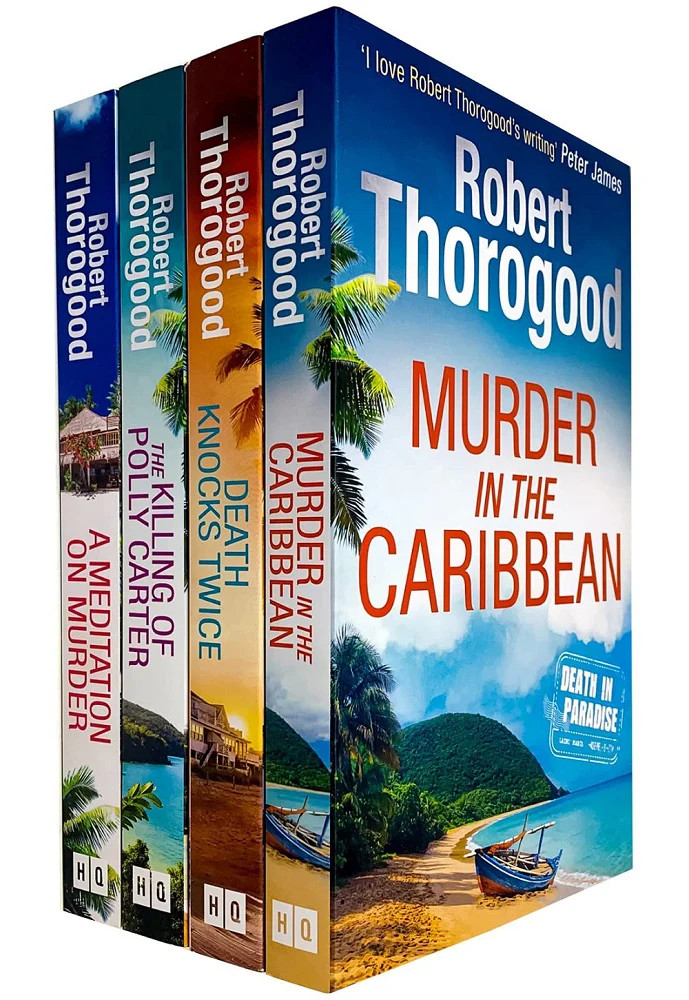 A Death in Paradise Mystery Series  4-Book Collection Set b | Robert Thorogood