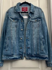 Boutique Jean Jacket Size Large by Patrol Jeans 
