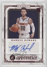 2020-21 Chronicles Excalibur Apprentice Signatures Red Markus Howard Auto ng3