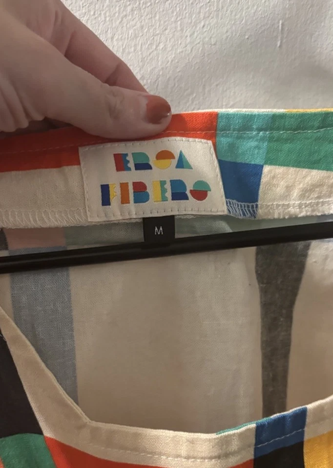 Tampo de janela Ersa Fibers médio Frankie colorido - Imagem 2 de 4