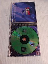 2002 Worms World Party Sony Playstation 1 PS1 Video Game Complete w/ Manual CIB 