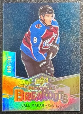 2019-20 Upper Deck Series 2 Cale Makar Rookie Breakouts #RB9 #95/100