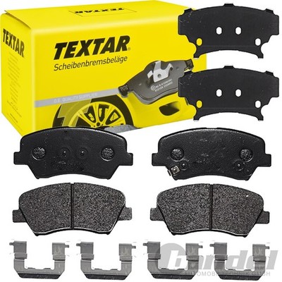 TEXTAR BREMSBELAGSATZ VORNE passend für HYUNDAI i30 GD + KIA CEED PRO´CEED JD