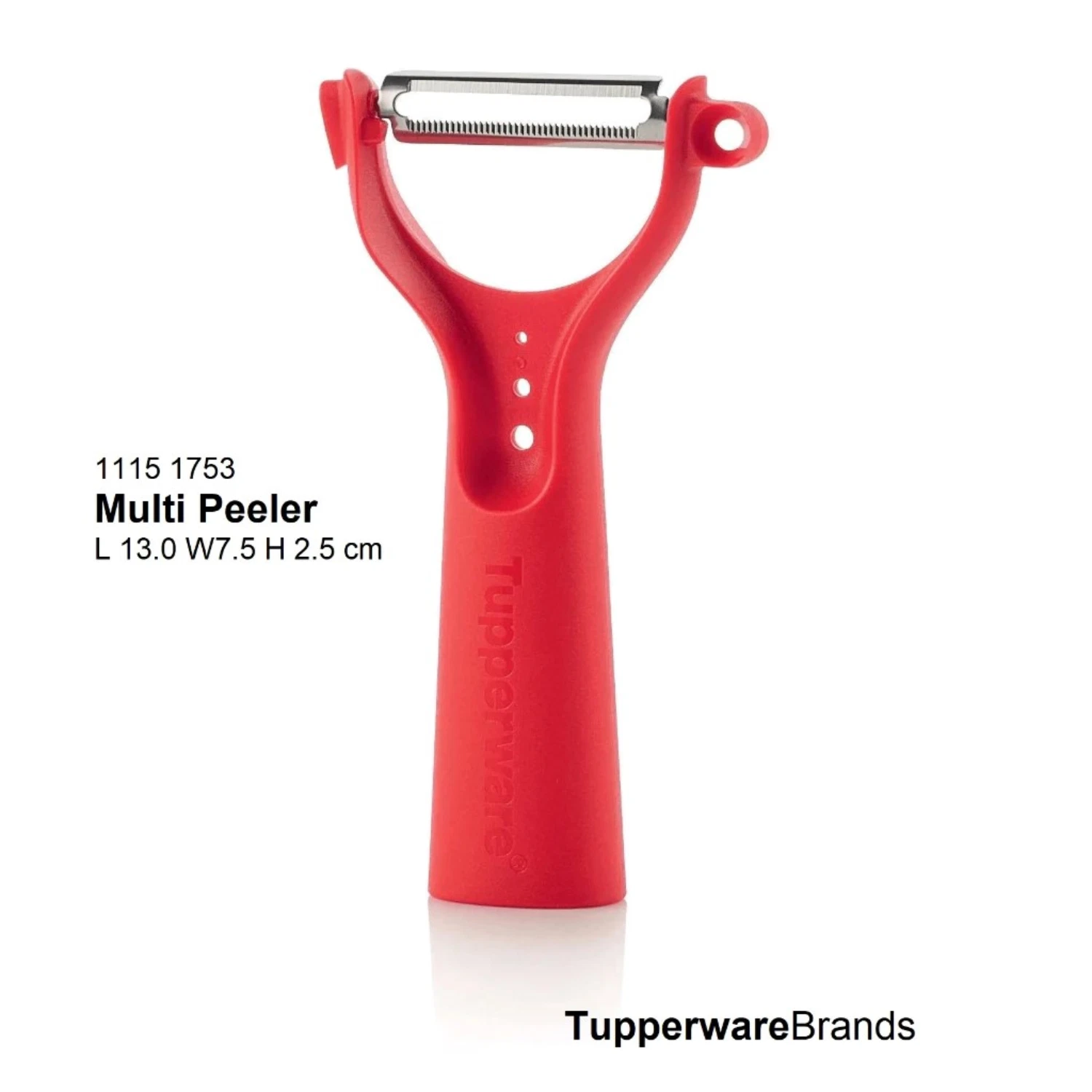 Tupperware 5-in-1 Universal Peeler – Multi Vegetable & Fruit Kitchen Tool