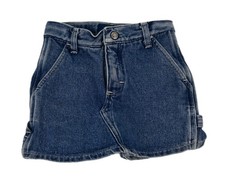 Vintage OshKosh B'gosh 100 Cotton Skort Girls Size 5 Adjustable Waist Honduras