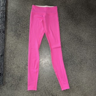 Pantalone leggings reversibile Lululemon rosa taglia 2