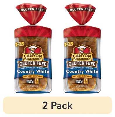 Canyon Bakehouse Country White Gluten Free Bread, Whole Grain Sandwich Bread