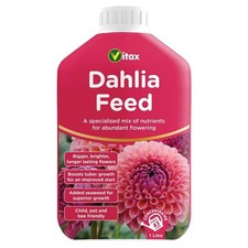 Vitax Dahlia Plant Feed 1L Liquid Fertilizer For Vibrant Blooms & Tuber Growth 10.99 per litre