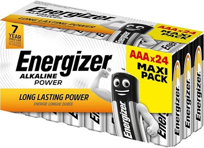Energizer Batterien AAA, Alkaline Power, 24 Stück