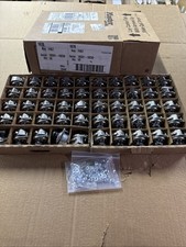 Master Lock 1670 Cerradura de armario combinada incorporada esfera de 3 dígitos LOTE DE 50 con llave