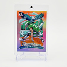 Saquon Barkley 2025 Panini Donruss Football #7 Downtown Eagles SSP Case Hit