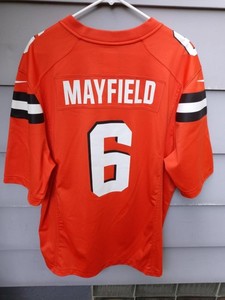 Cleveland Browns Jersey Mens XL Nike NFL Vapor Elite Baker Mayfield dawg pound