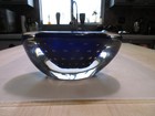 Sao Marcos Cristais Controlled Bubble Art Glass  Feito a MaoPaperweight Bowl — photo 3