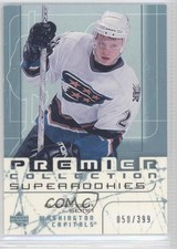 2003 Upper Deck Premier Collection Super Rookies 50/399 Alexander Semin #80 0f2