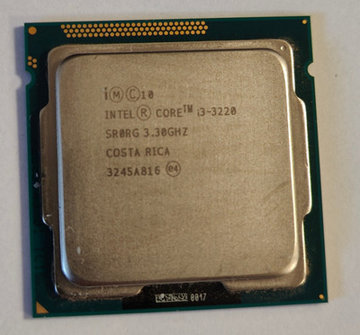 Intel Core i3-3220 3.3 GHz Duel Core Technology (SR0RG) Core i3 3rd Gen
