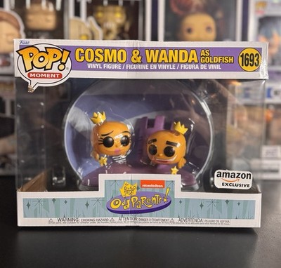 Funko Pop Moment: Fairly Odd Parents Cosmo and Wanda as Goldfish Vinyl Figure