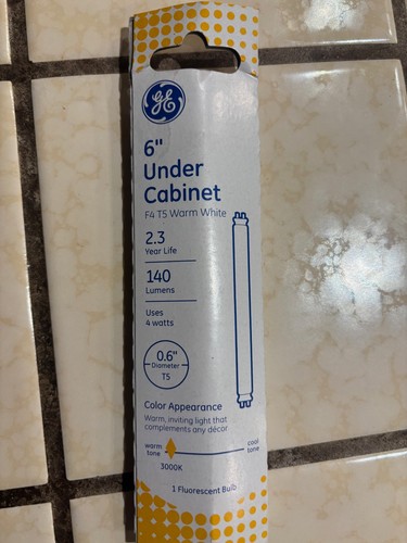 GE F6T5 and F4T5 Flourescent bulbs TEN PAK - Picture 2 of 3