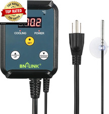Digital Cooling Thermostat Temperature Controller Outlet Switch  Attic Fan Ther