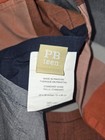 Pottery Barn Teen Blue Orange Plaid Standard Shams (5) — photo 3