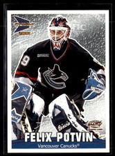 2001 Pacific Prism Player Checklist #9 Felix Potvin