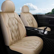 For Jeep Liberty 2002-2012 Car Seat Covers Front Row Pu Leather Cushion Mat